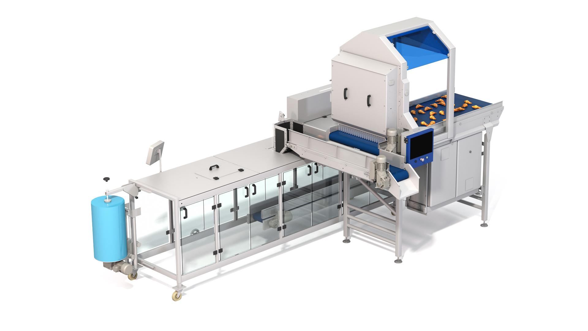 Origo packaging line with horizontal bagging station