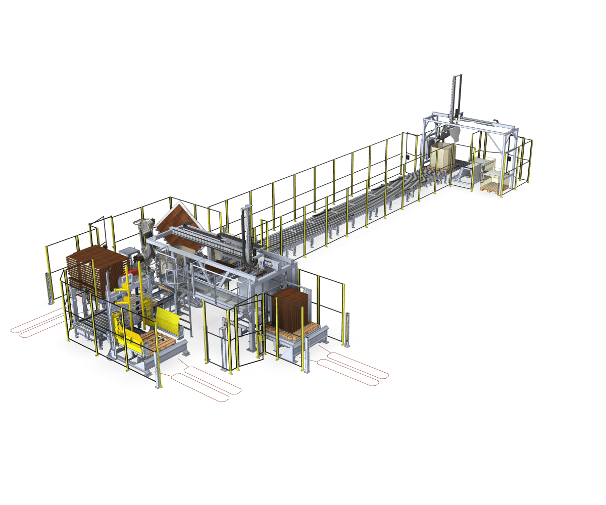 Image Octabin and Gaylord erector systems bulk packaging