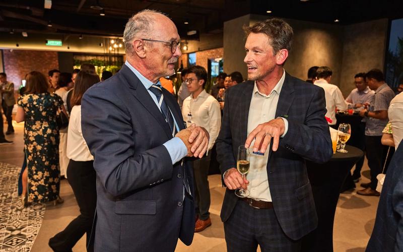 Opening Pattyn Asia office - Peter Van Acker & Stan Pattyn