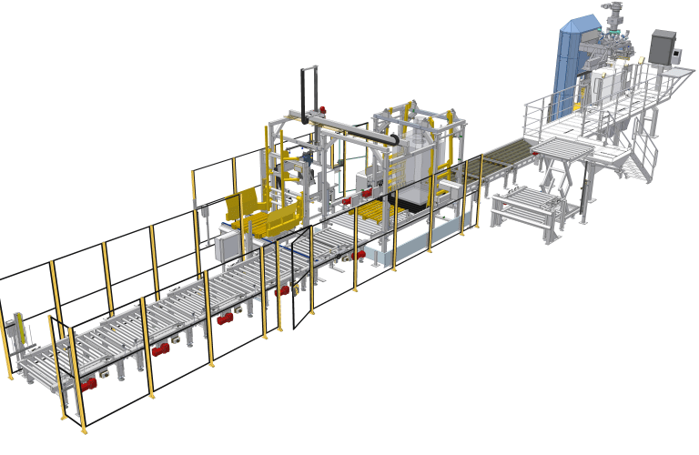 Image high care filling line bulk packaging