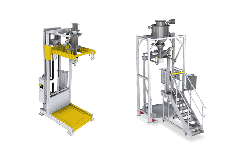 Image stand alone filling station bulk packaging