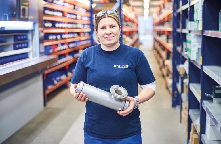 Quick delivery of spare parts by Pattyn