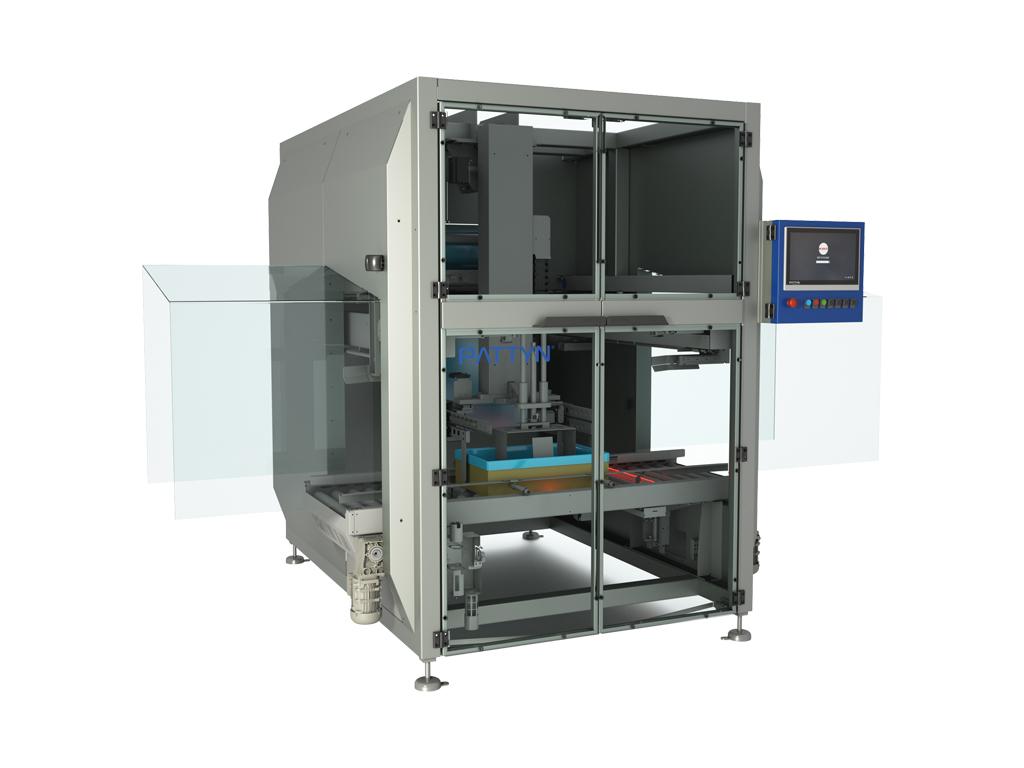 RAZIM-P bagmaker inserter for crates & clamshell boxes