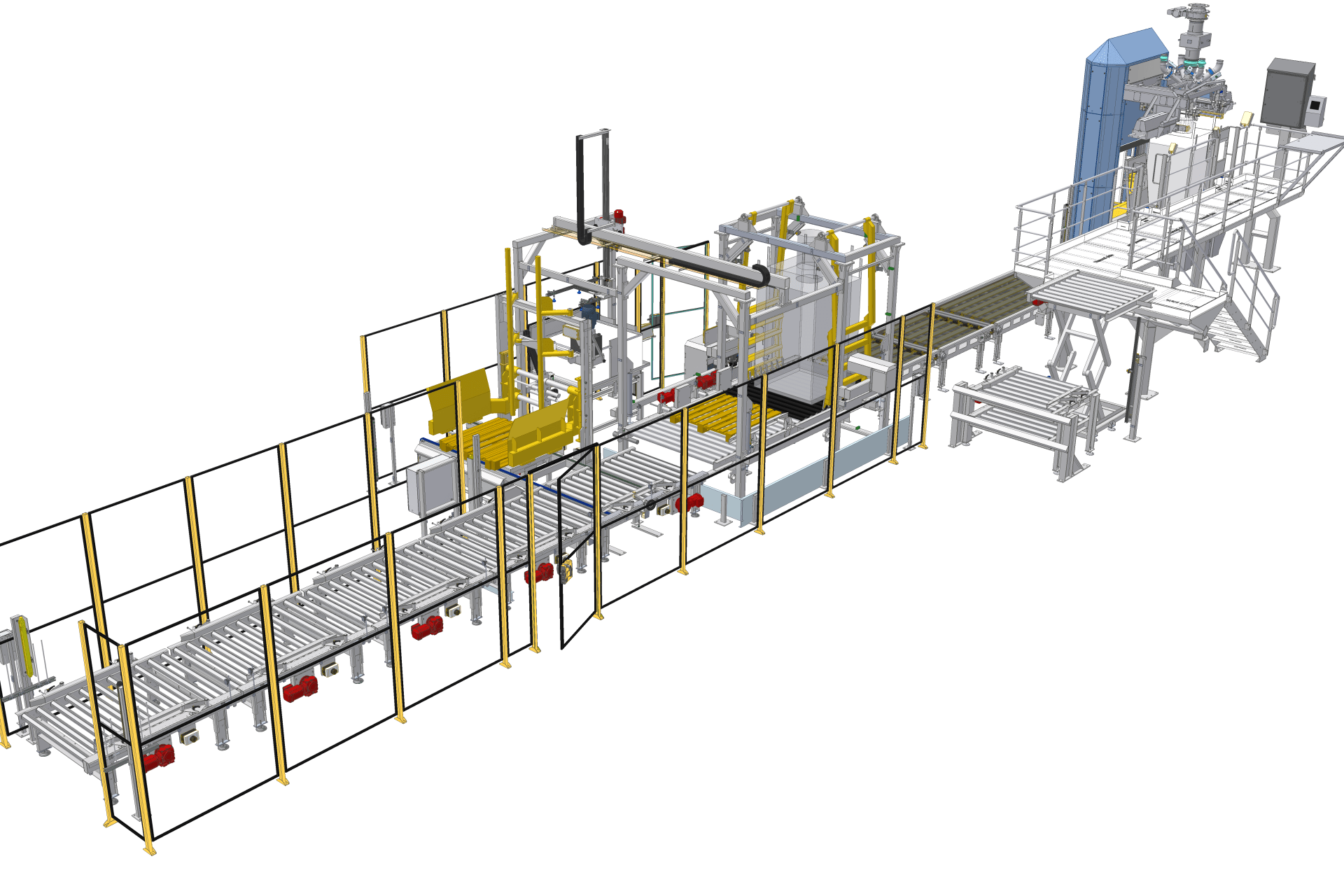 Image high care filling line bulk packaging