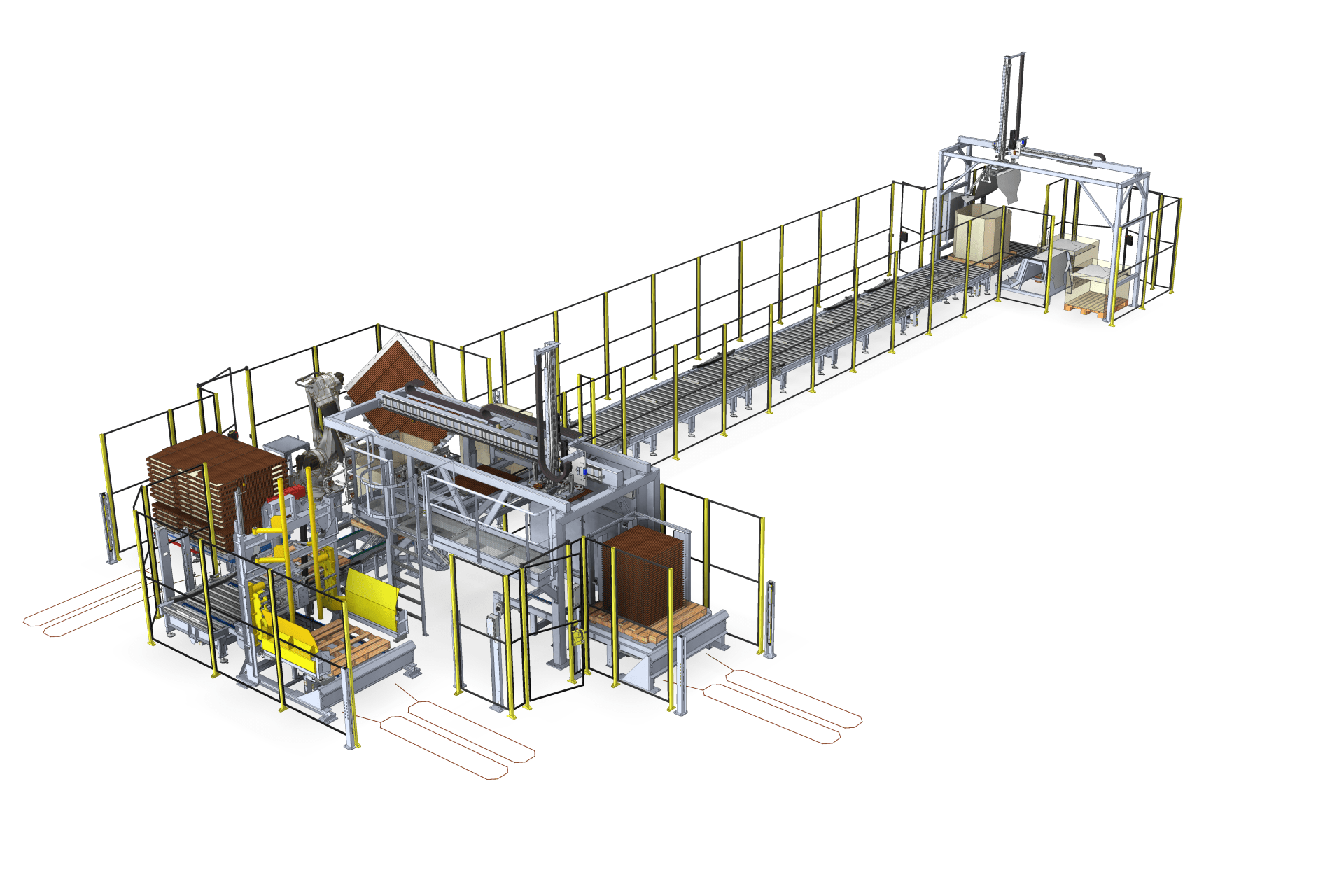 Image Octabin and Gaylord erector systems bulk packaging