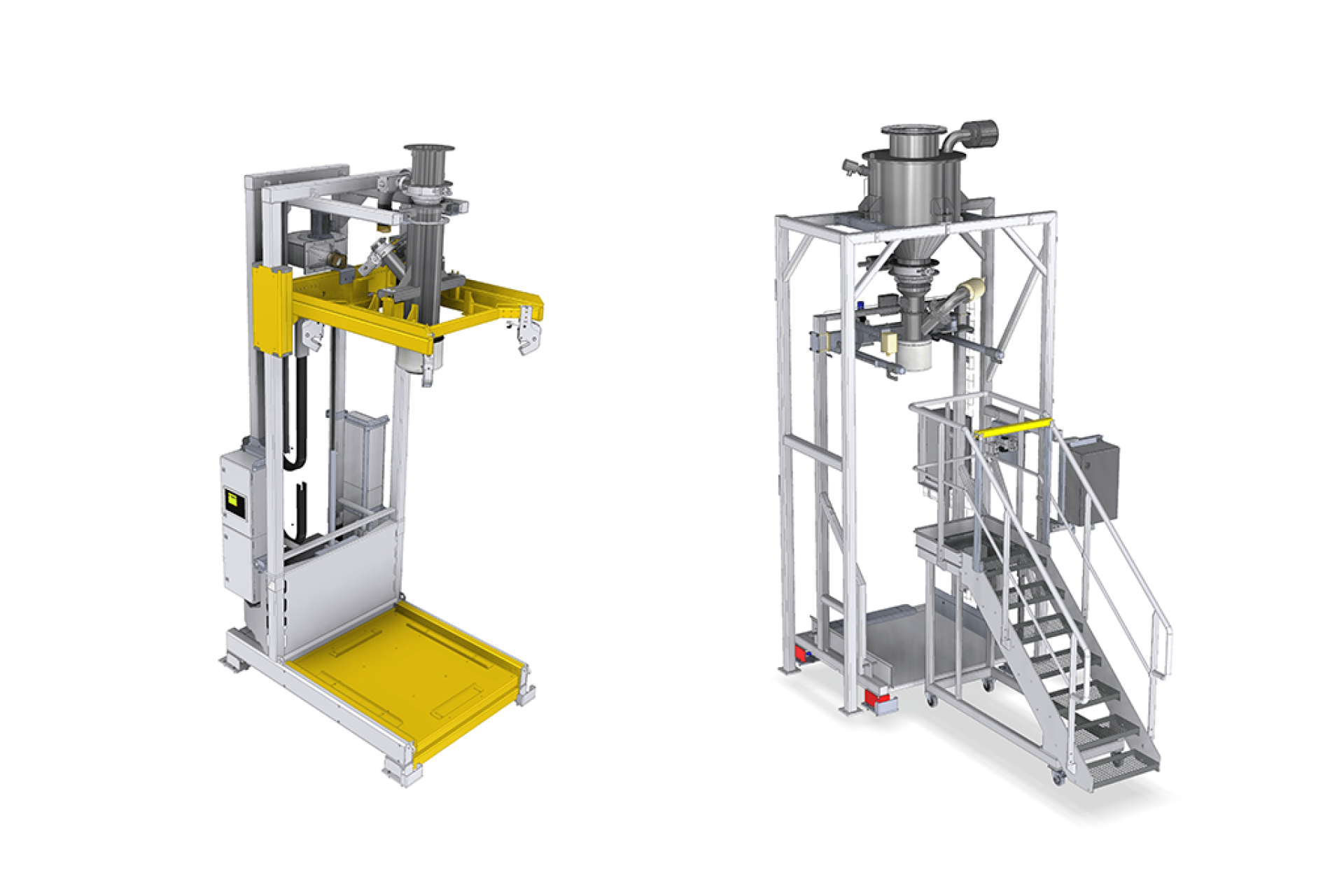 Image stand alone filling station bulk packaging