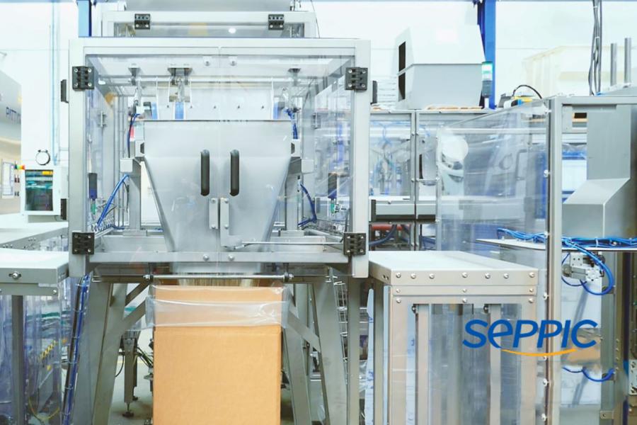 Filling automation Pattyn for soap pearls