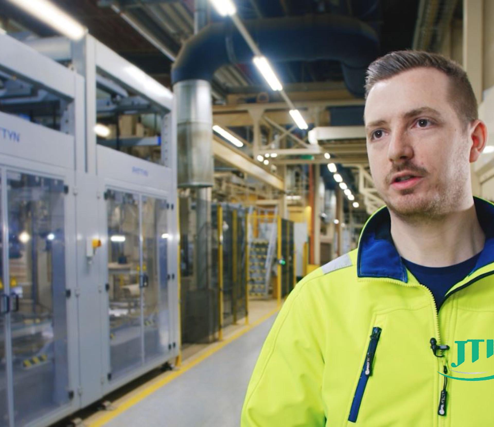 Automated packaging solution for JTI